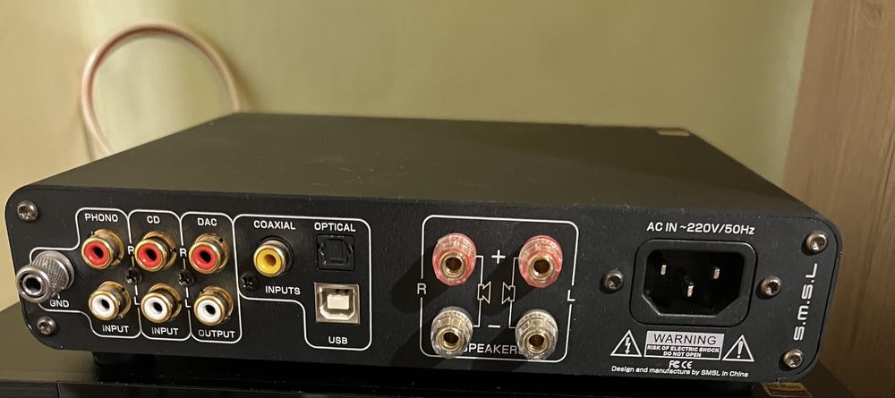 Продам усилитель с цапом SMSL A6