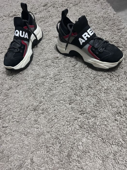 Papuci negri dsquared originali