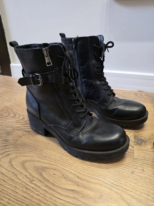 Дамски боти естествена кожа 39 номер