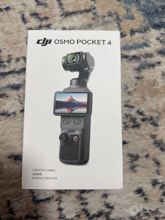 DJI Osmo Pocket 4 Creator Combo — новая камера