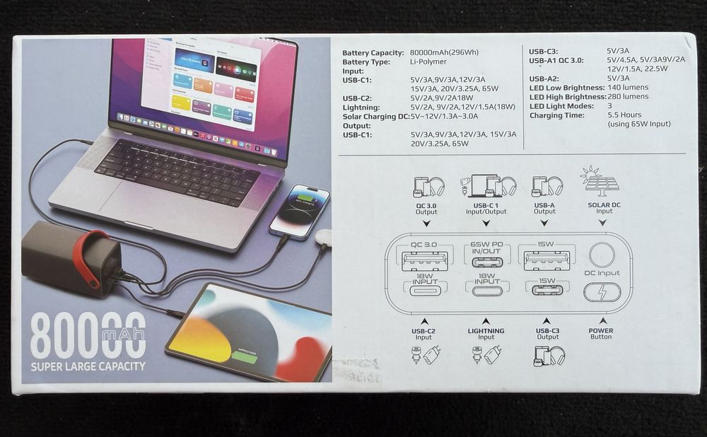 Lot 6 baterii externe