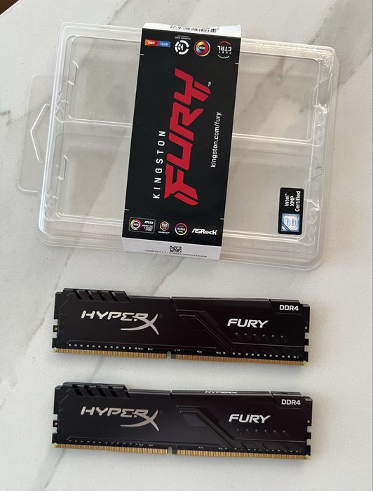 Memorie Kingston FURY 32GB DDR4 3200MHz CL16 Dual Channel Kit