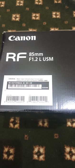 Объектив Canon RF 85 mm 1.2L USM