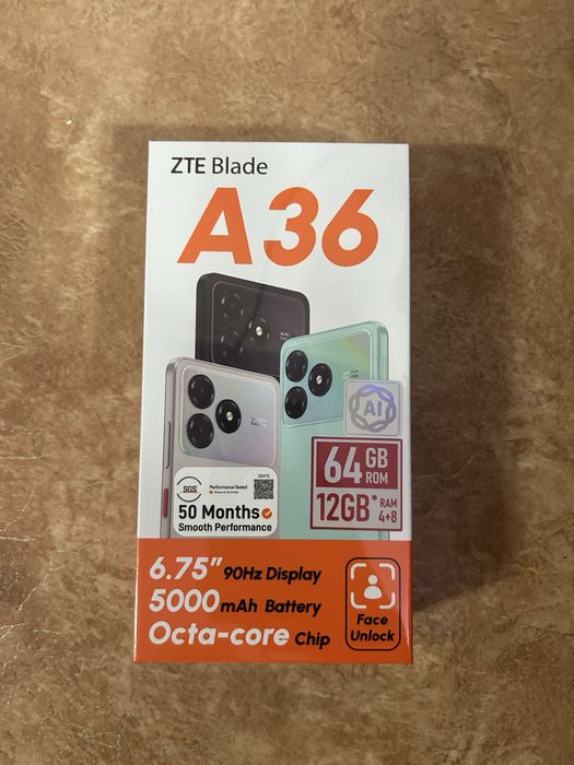 Продам телефон ZTE BLADE A36