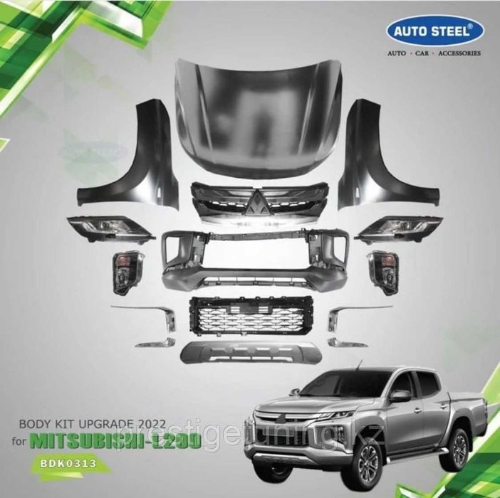 Бампер Митсубиши Л200 L200
