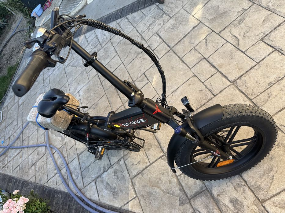 Bicicletă electrică ENGWE EP-2 Pro (fat bike, pliabilă) + baterie de rezervă