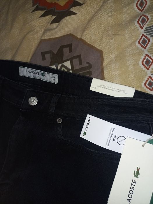 Blugi originali Lacoste slim fit