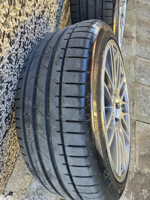 Джанти с гуми 5×120/19 цола за BMW E60 E61