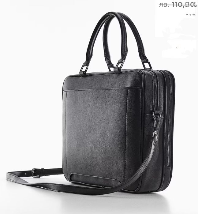 Кожена чанта /куфарче/ Mango