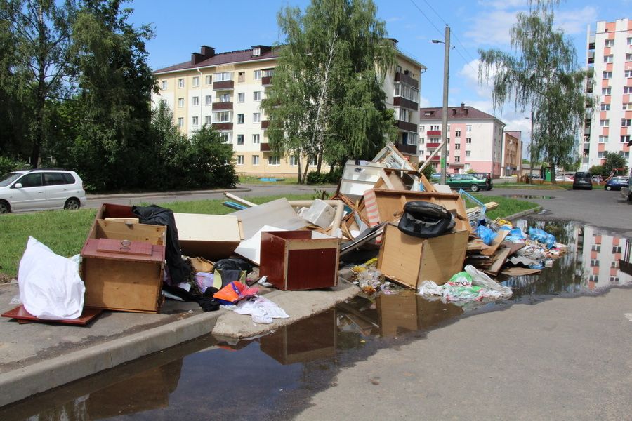 Вывоз мусора, тбо