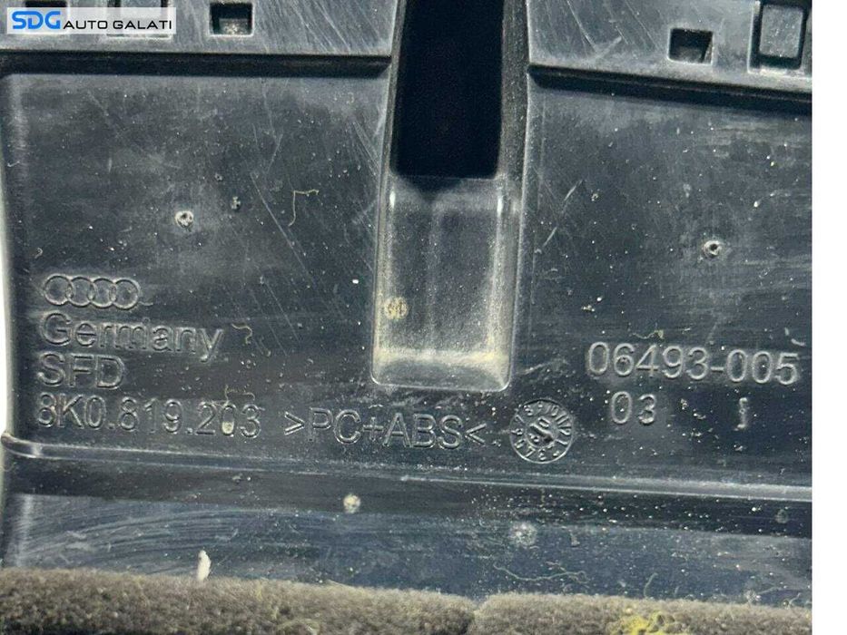 Grila Aer Ventilatie Aerisire Cotiera Spate Audi A4 B8 2008 - 2015 Cod 8K0819203 [LR1141]