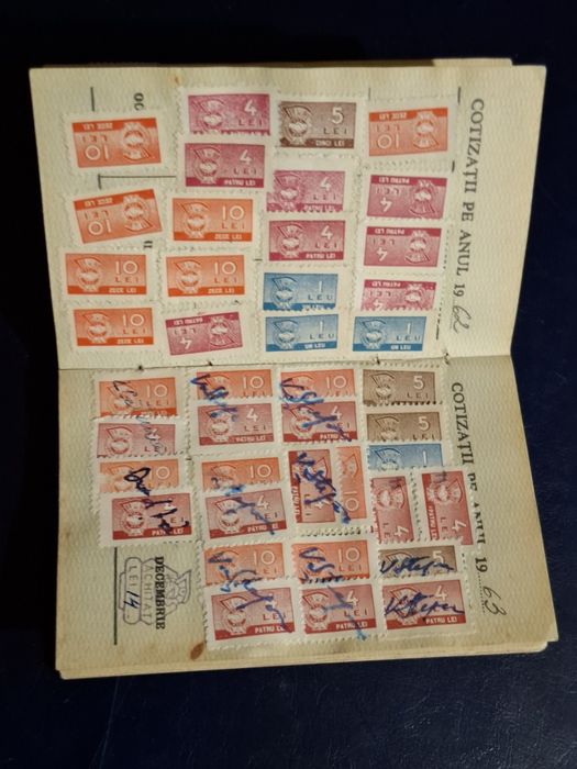 Timbre fiscale vechi