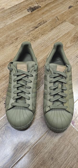 Adidași Adidas Originals Superstar Verde Oliv / Khaki
