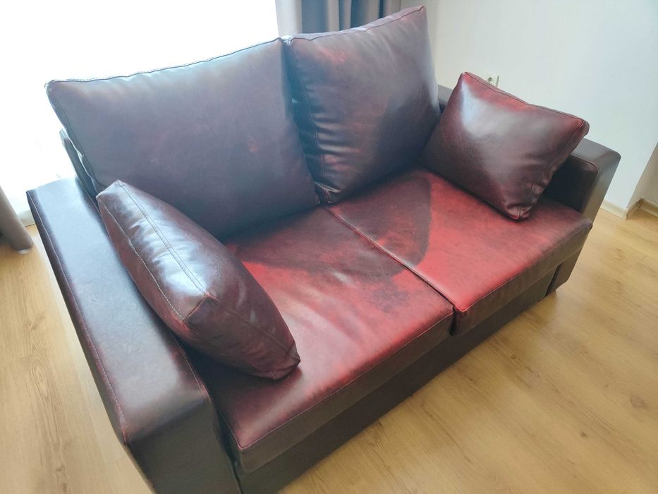 Кожени дивани 2ка и 3ка