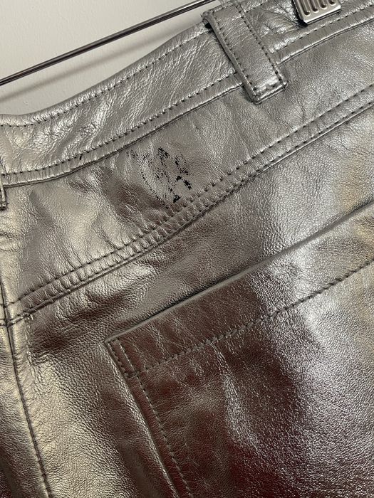 Pantaloni Pepe jeans, piele naturala