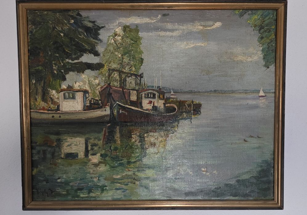 Tablou marina semnata Negel sau Negely ??