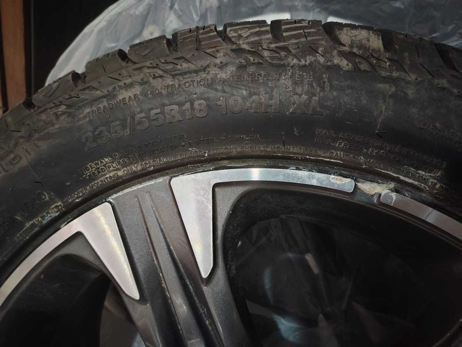 Продам шины R18, грязовая, всесезонка