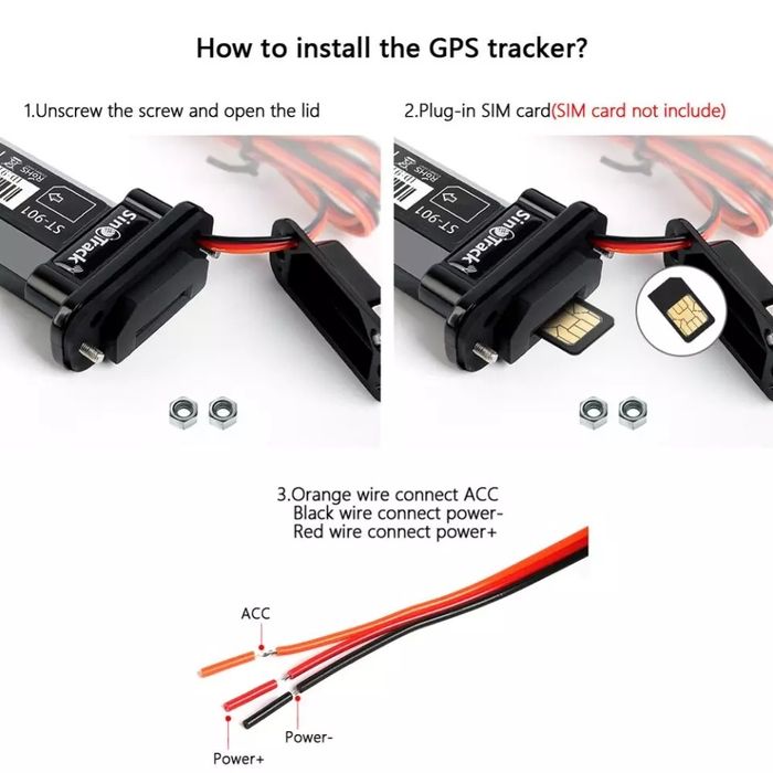 Gps sinotrack treker трекер st 901