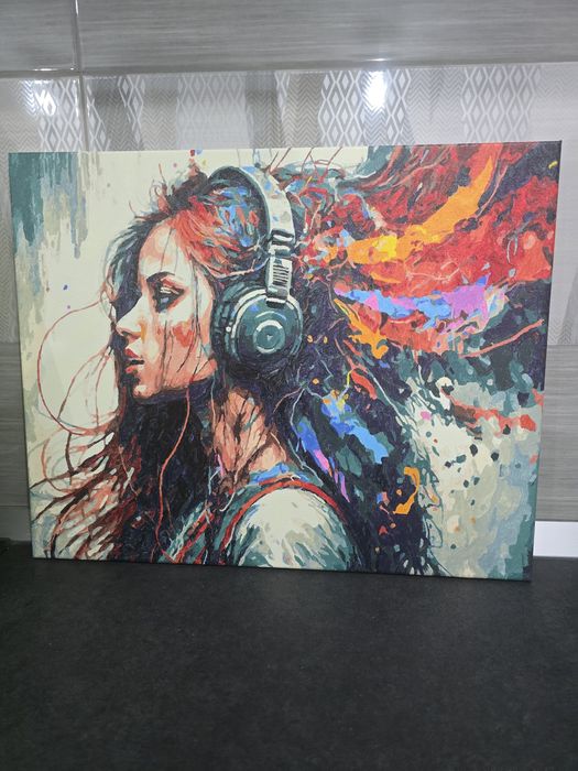 Tablou pictat manual 40x50 cm