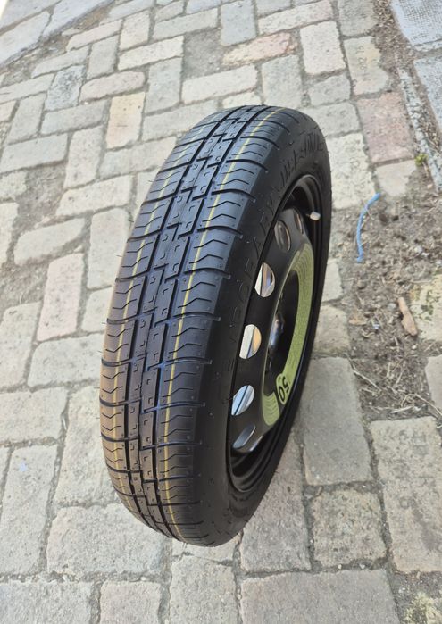 O rezervă slim VW P 125/70 R16 seria 3.5Jx16 ET25,5 - 5x112