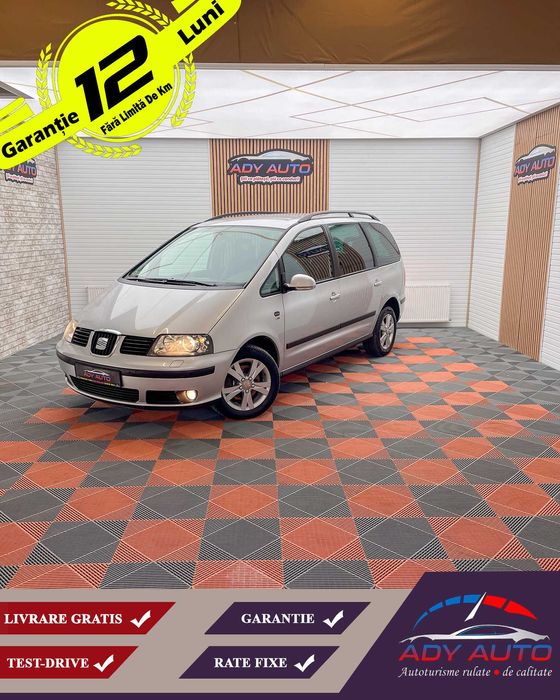 SEAT ALHAMBRA 7Locuri, RAR+ITP, Garantie 12 luni, Buy-back, Rate fixe