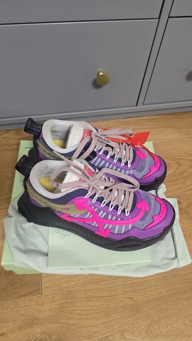 Trainers unisex Off White Odsy-1000 piele,stare f bunal,nr 40,cutie