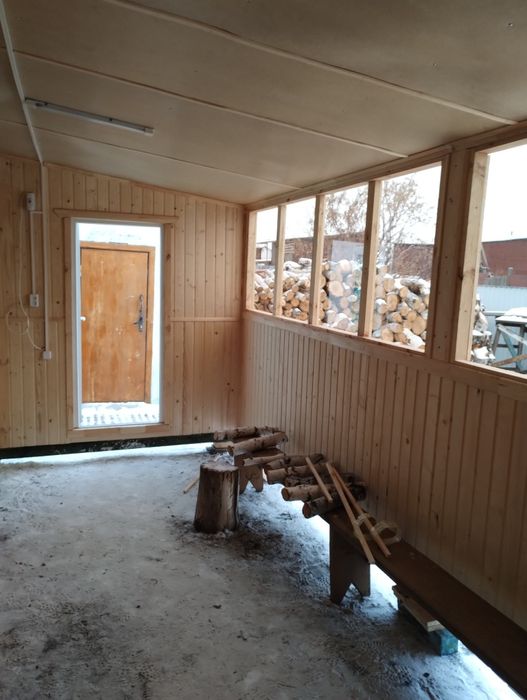 Баня из бруса Тамбура