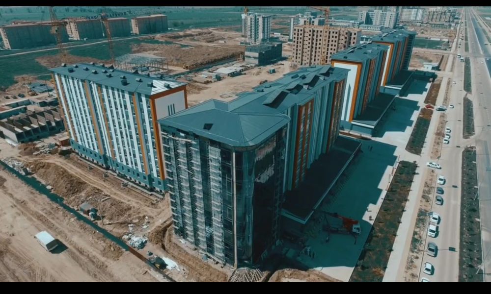 Янги уйлар Янги Нурафшонда ERECT Qurilish.  Субсидия ва ипотека мавжуд