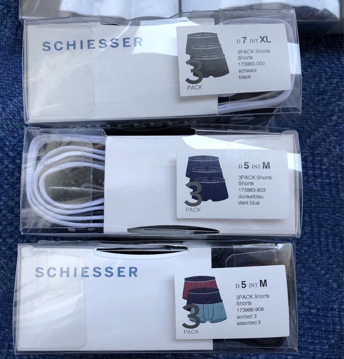Schiesser ОРИГИНАЛНО мъжко бельо/боксерки и слипове - M-L-XL