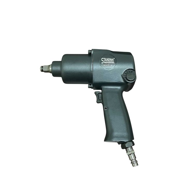 Пневматичен ударен гайковерт 1/2″ 1400 Nm с вложки и куфар StahlMayer