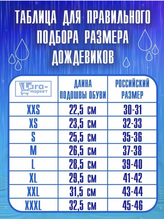 Дождевик для обуви