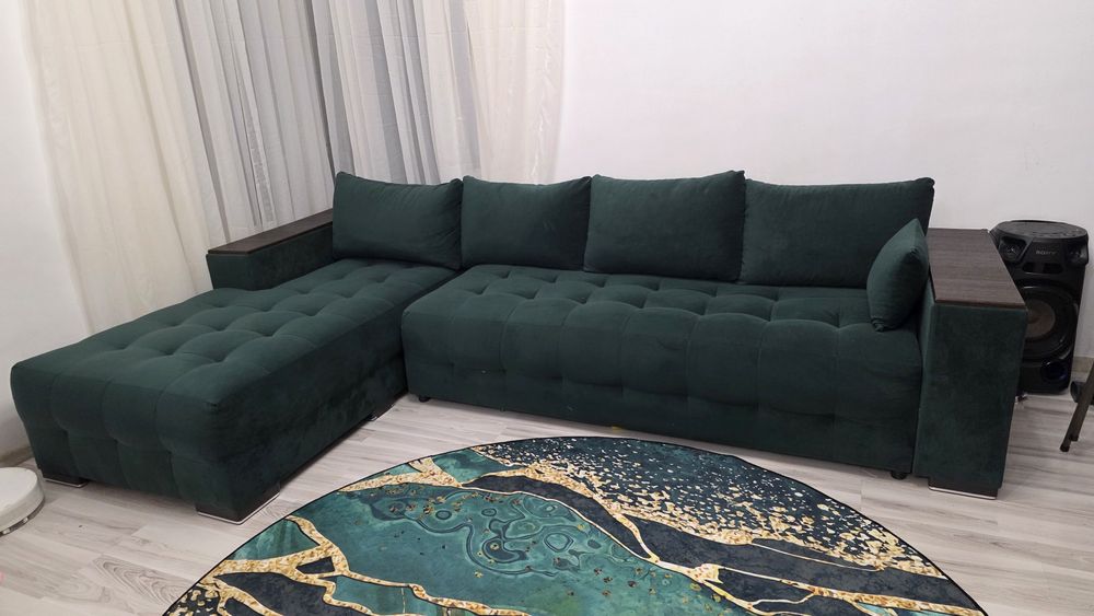 Canapea de colt extensibila