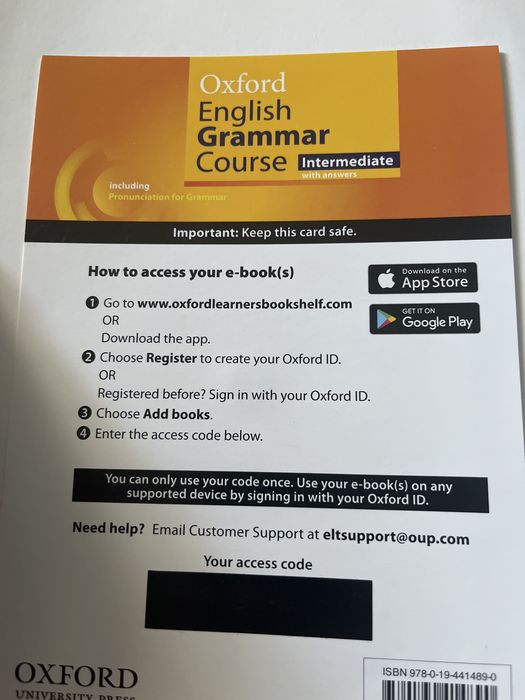 Oxford English Grammar course intermediate