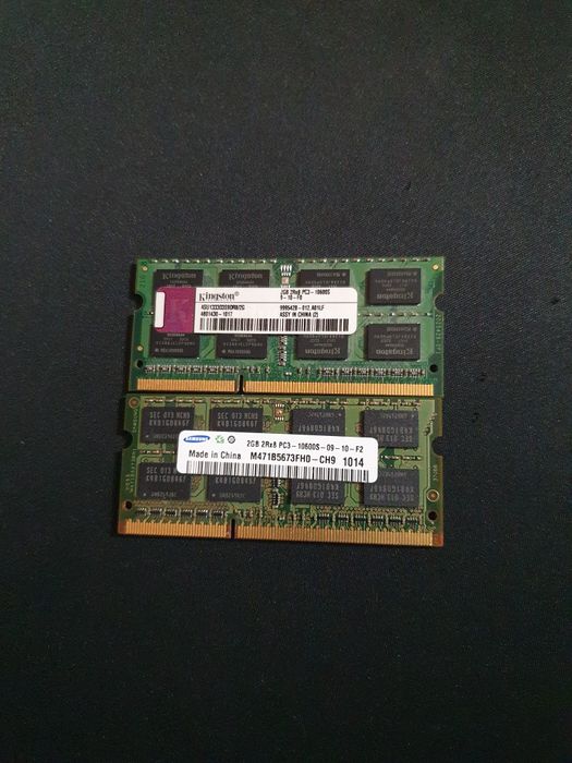 Memorie ram ddr3 laptop 4gb 2x2
