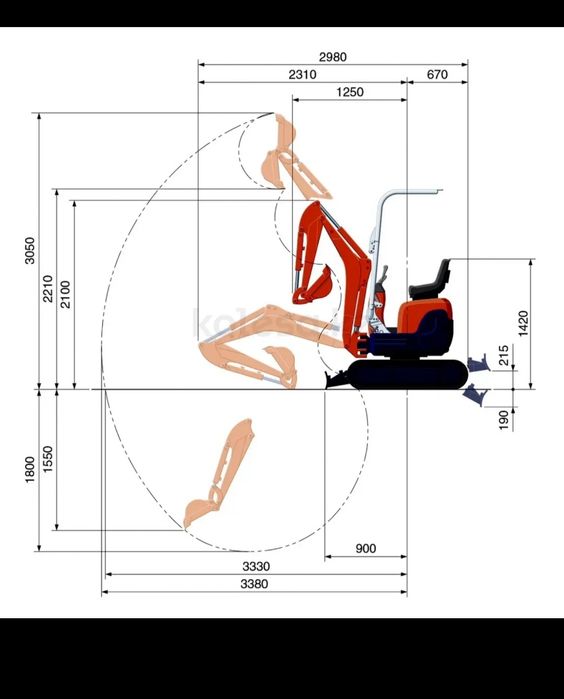 Услуги мини экскаватор