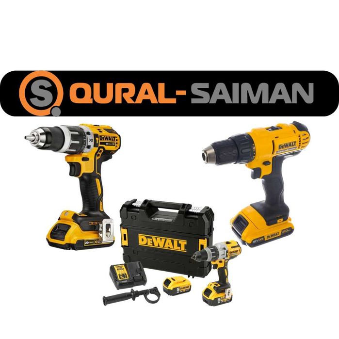 Дрель-шуруповёрт аккумуляторная DeWALT бесщеточная