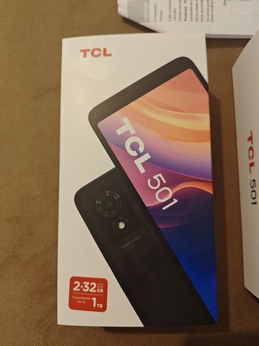 Telefon TCL 501 2/32gb sigilat + cartela sim orange