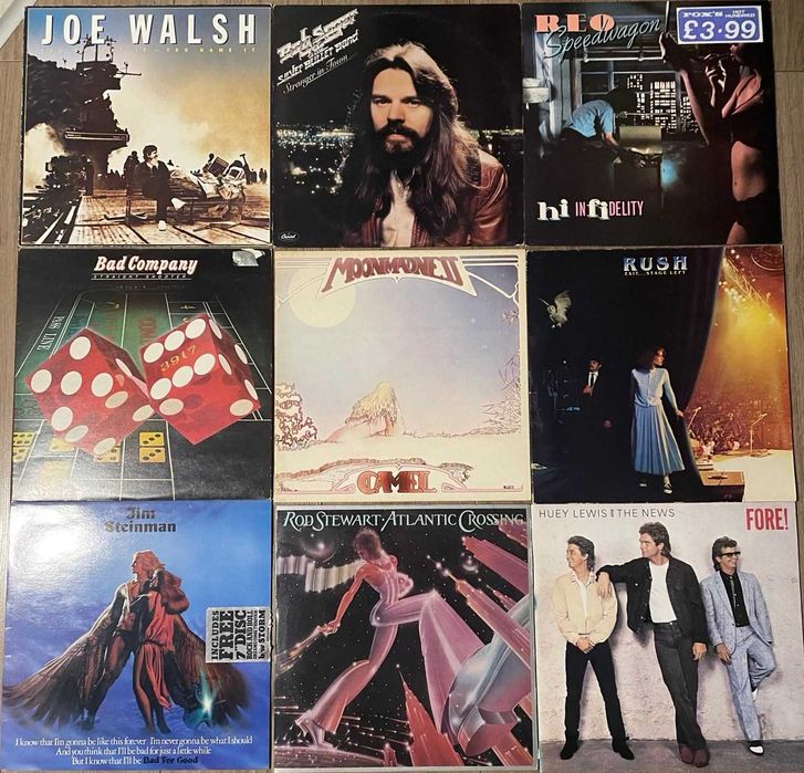 Грамофонни плочи, LP, Vinyl - западна преса