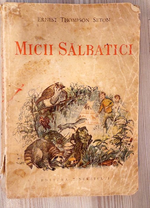 Carte Micii Salbatici-Ernest Thompson Seton
