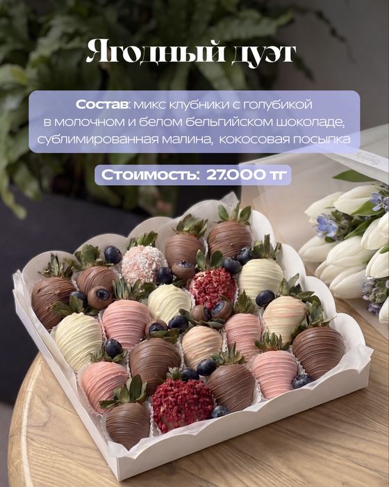 Клубника в шоколаде