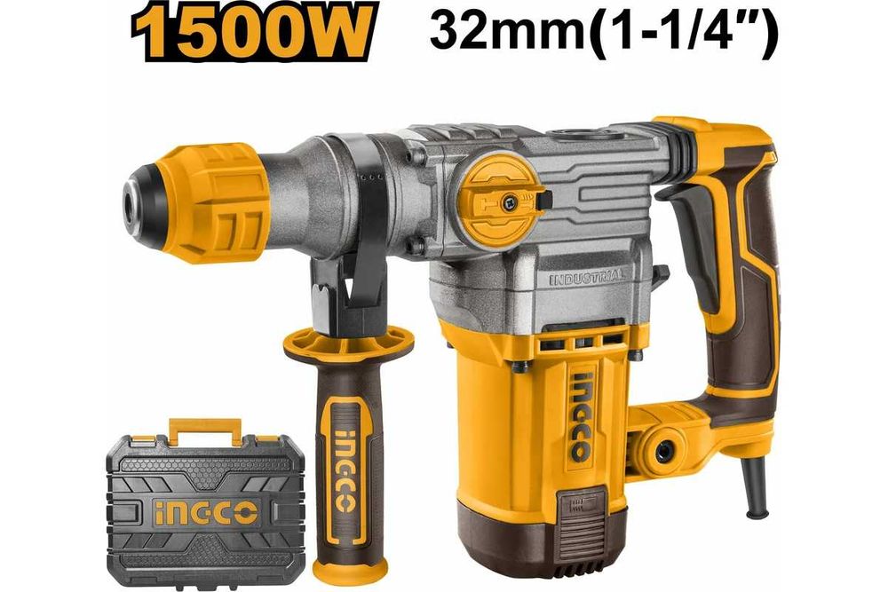 Перфоратор INGCO 1500 Вт RH150038