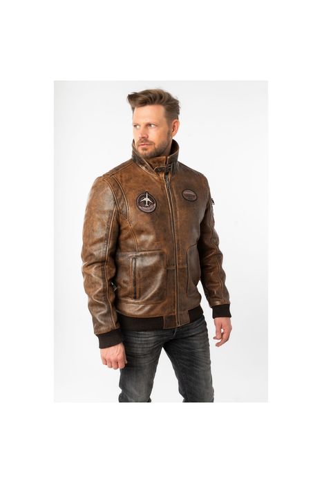 Geaca de Piele Barbati Mauritius Maro MMJolvin