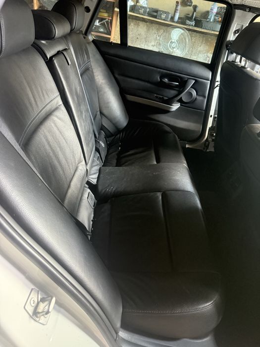 Черно кожено рекаро за BMW E91