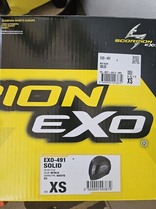 Casca Scorpion Exo 491 XS