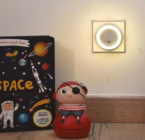 Нощна лампа за контакт SCS Sentinel за детска стая