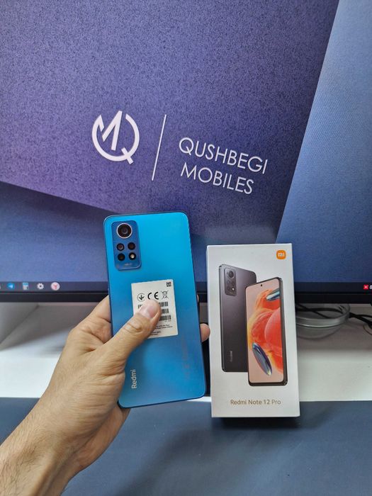 120hz ekran redmi note 12 pro 128gb Karobka dok bor