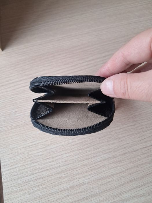 Кожанный кошелек- монетница