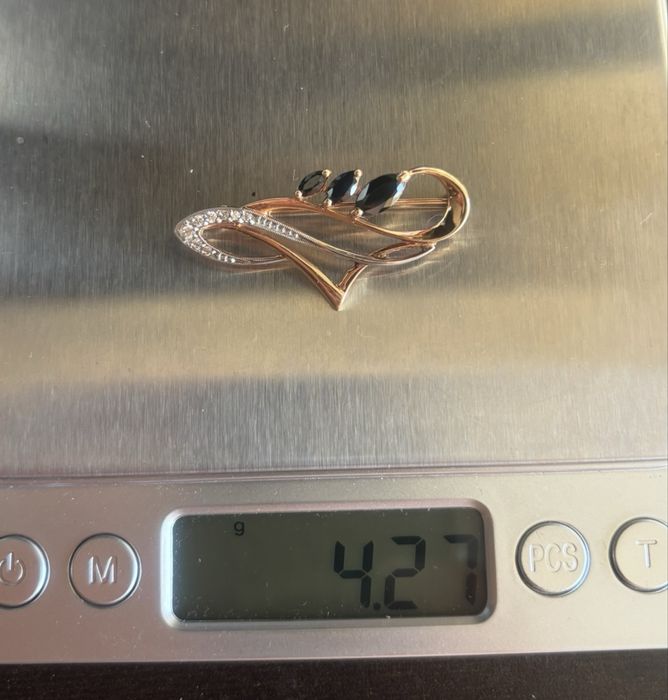 Златна Руска брошка 4.27гр 14к