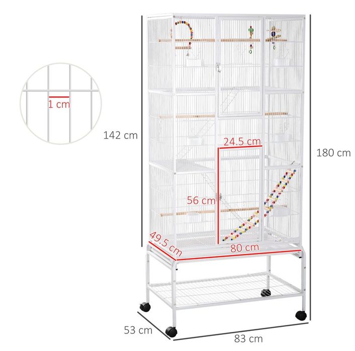 Colivie mare pentru păsări