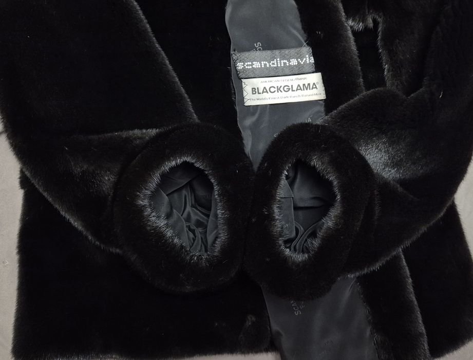 Норковая шуба капюшон Соболь